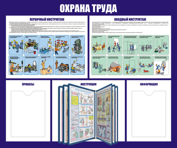 С95 Стенд охрана труда (с перекидной системой) (1200х1000 мм, пластик ПВХ 3 мм, алюминиевый багет золотого цвета) - Стенды - Стенды по охране труда - магазин "Охрана труда и Техника безопасности"